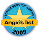 Angie's list 2009 Super Service Award